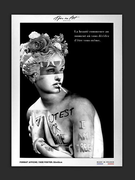 MARBLE FEMEN POSTER DELUXE EDITION