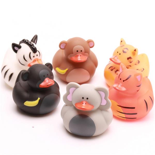 Rubber ducks Safari - set of 6 - rubber duck