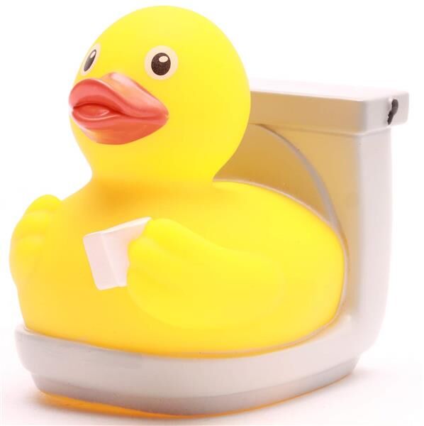 Toilet duck, bath duck - rubber duck