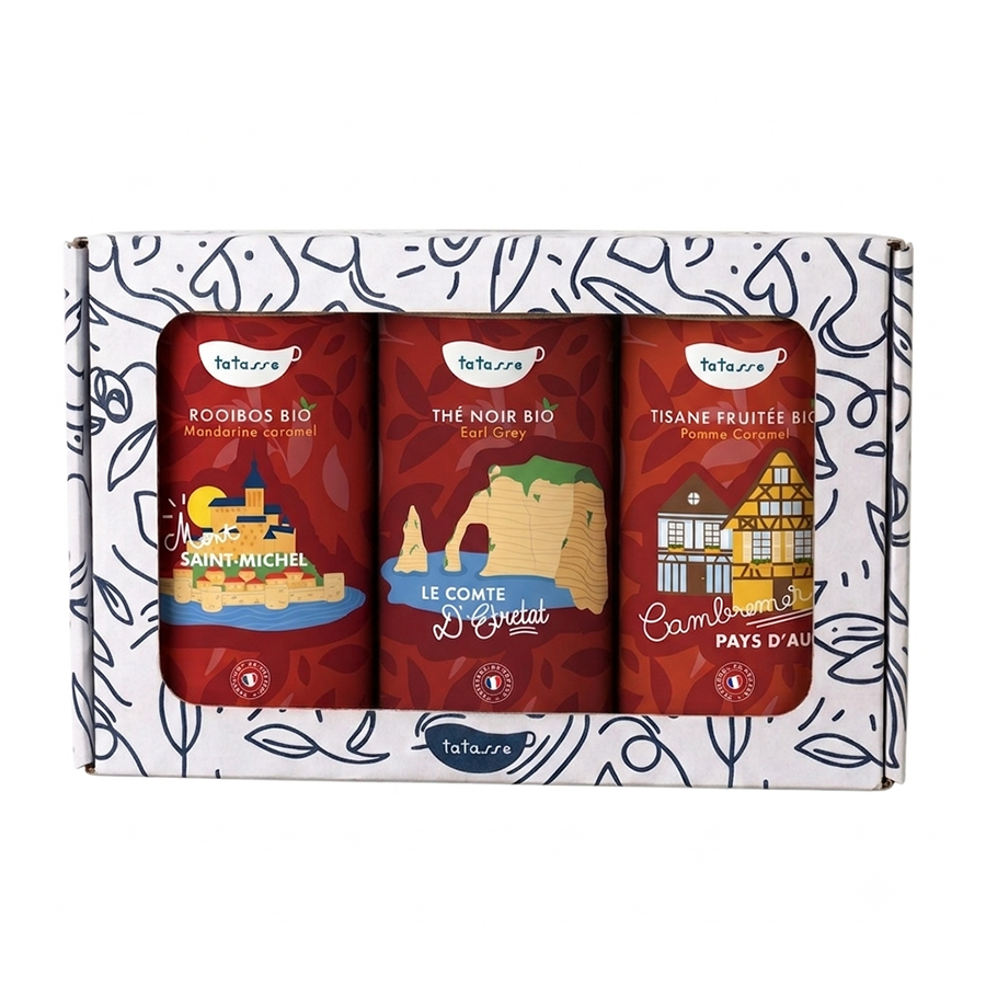 Normandy Gift Set – Selection of Organic Teas and Infusions