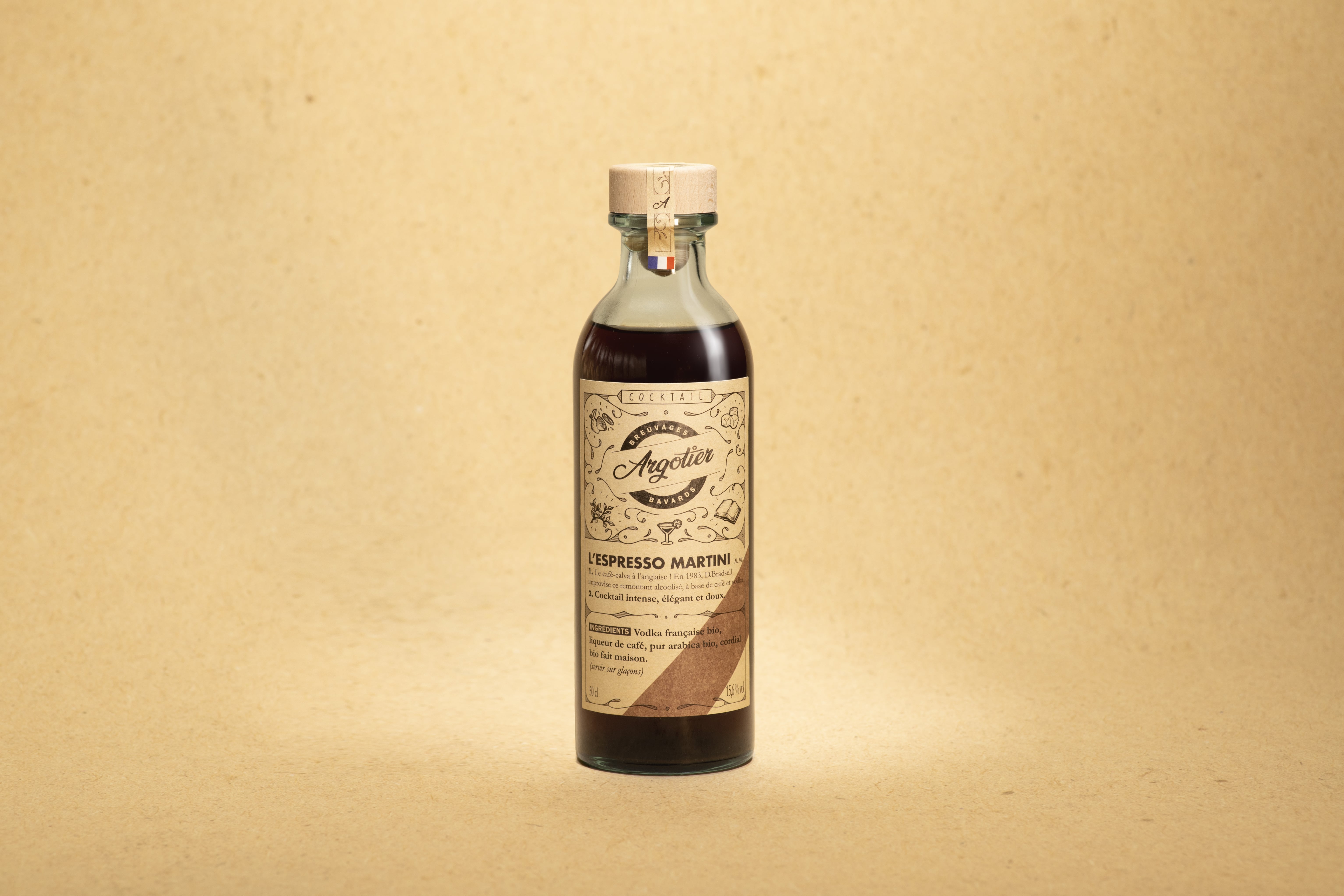 Cocktail artisanal prêt-à-boire (VODKA) - ESPRESSO MARTINI 50CL