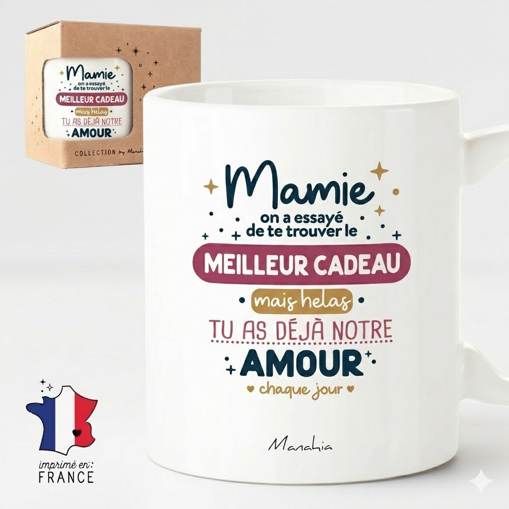 Compra Mug Mamie su un essayé de trouver le meilleur cadeau – tasse ...