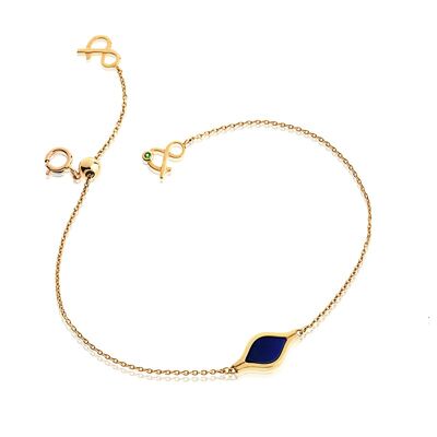 Bracelet Fusion lapis lazuli