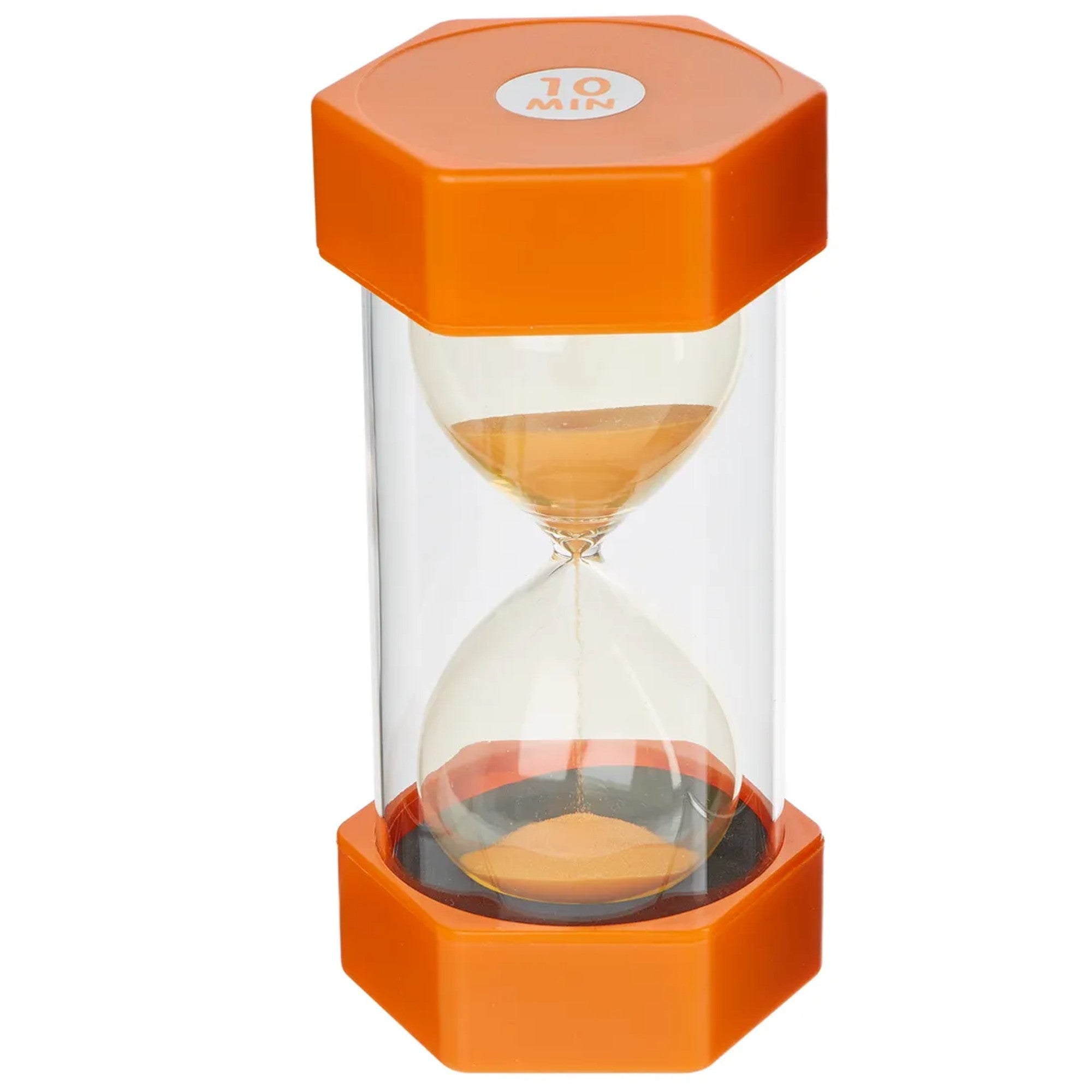 Jumbo Sand Timer for Kids (10 Min - Orange)