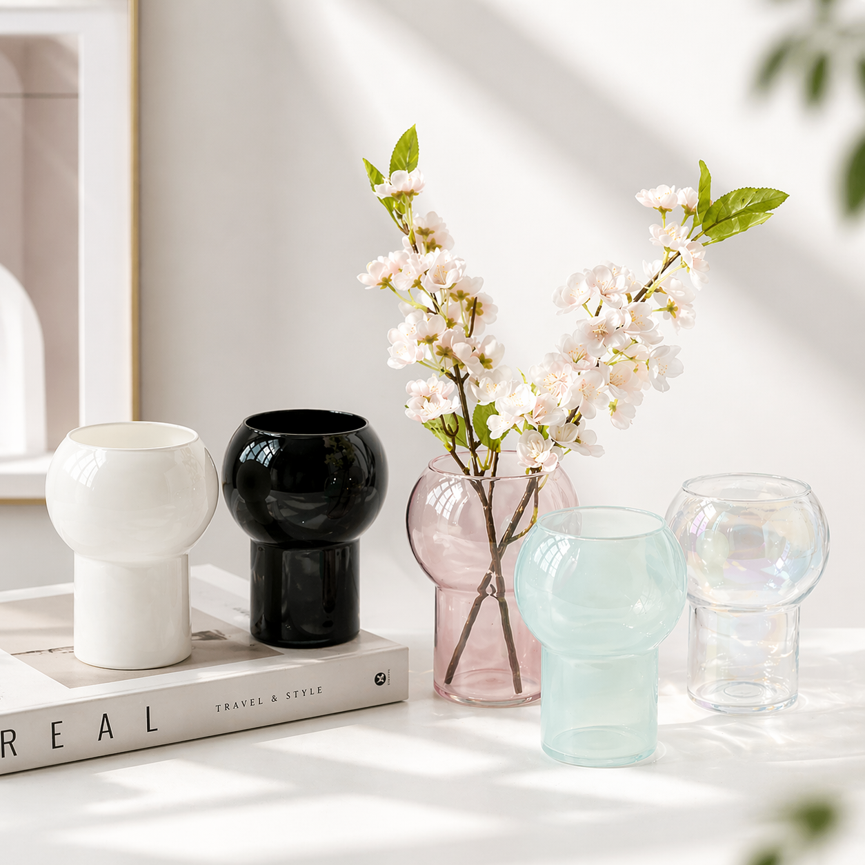 Hydroponics Decoration Flower Glass Vase