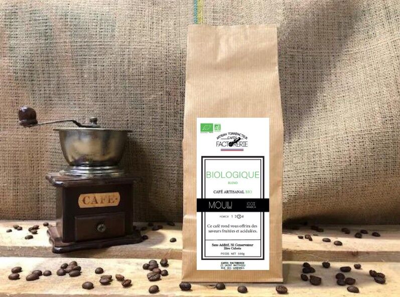 BIO GEMAHLENER 3 ARABICA-KAFFEE - 500 g
