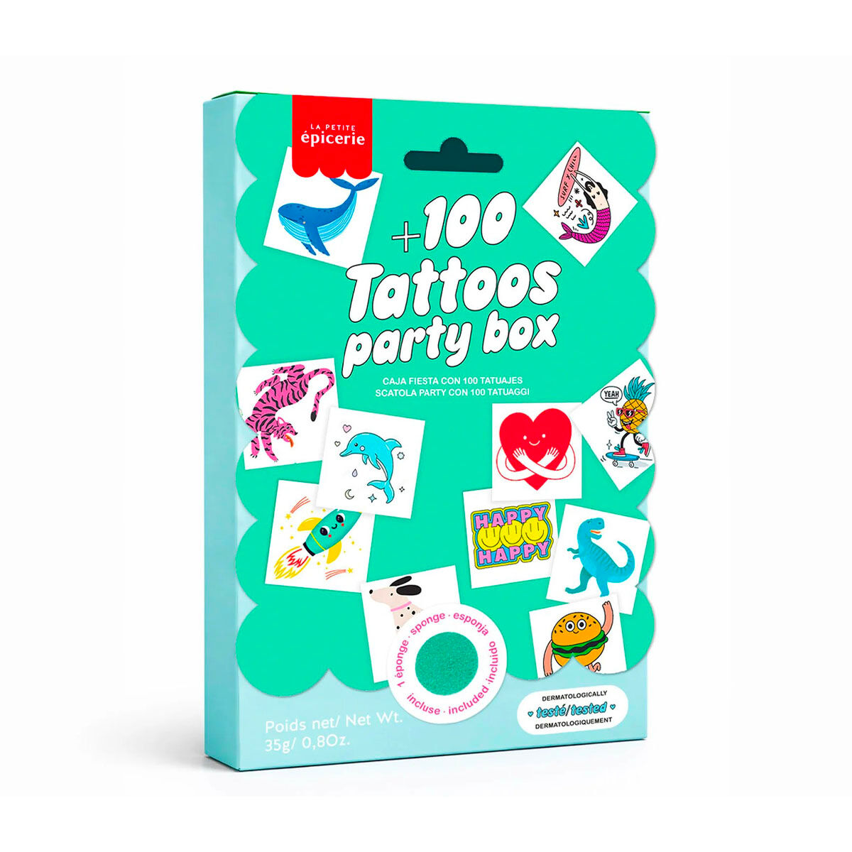 Party Pack - 100 Tattoos