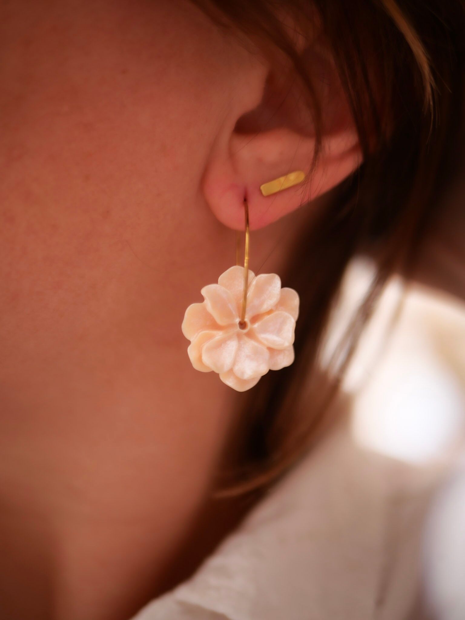 Azeria - Boucles d'oreilles Lyor - Idée Cadeau - Fabrication française