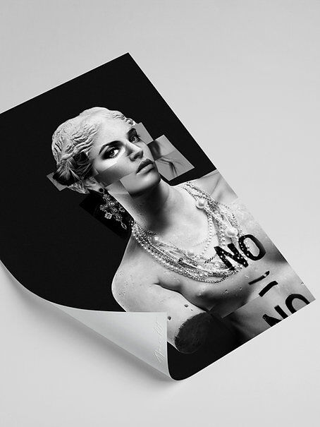 MILO NO NO POSTER 40x50 cm