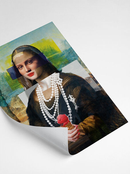 MONA LISA POSTER 40x50cm