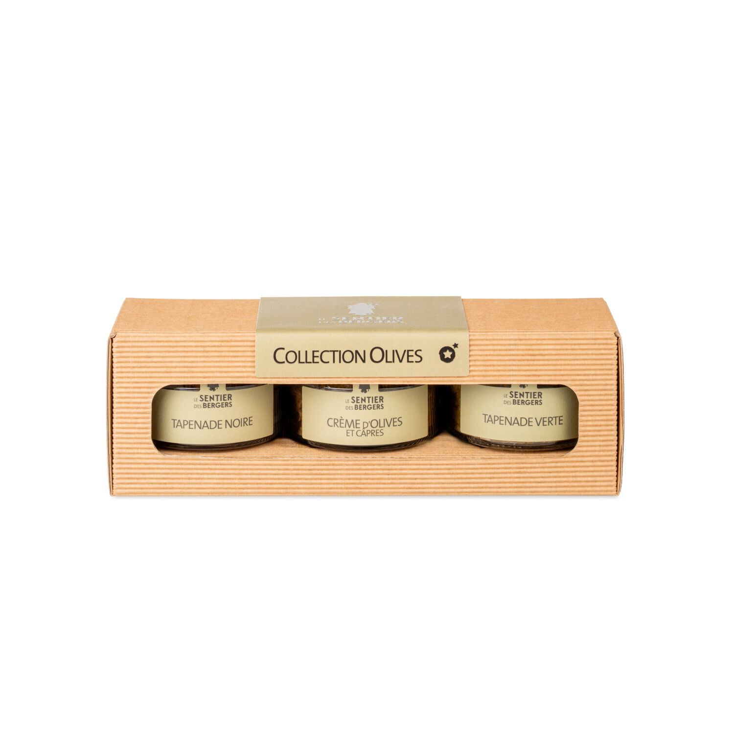 Colección de aceitunas - Set de regalo de 3 tarros de 90 g