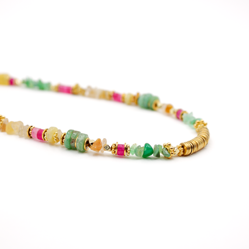Heishi crunch necklace - FRIDA
