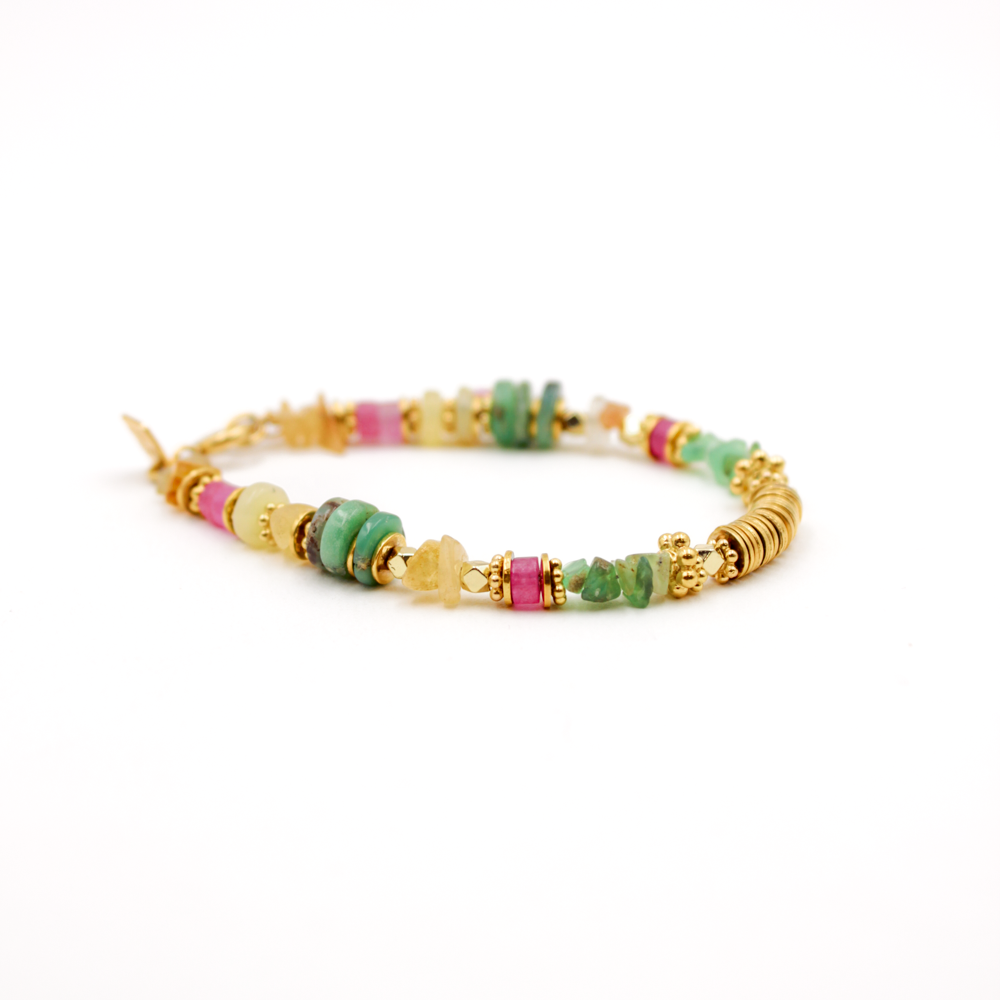 Heishi crunch bracelet - FRIDA