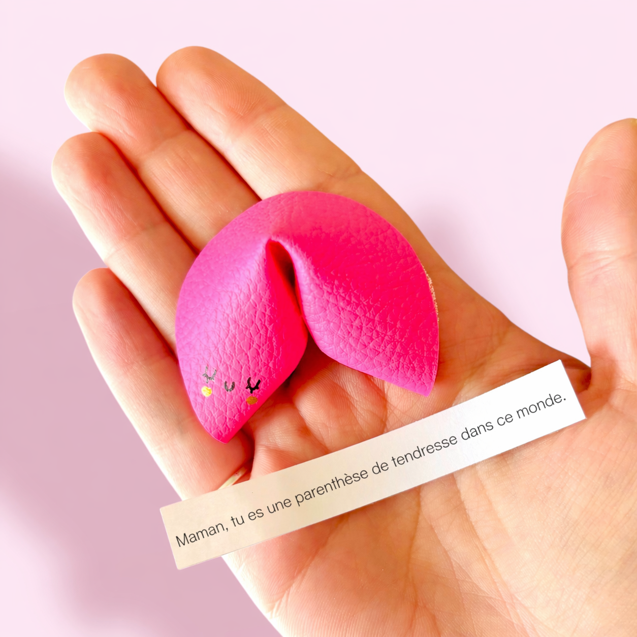 Self-adhesive message cookie - Mother's Day Special - Handmade in France