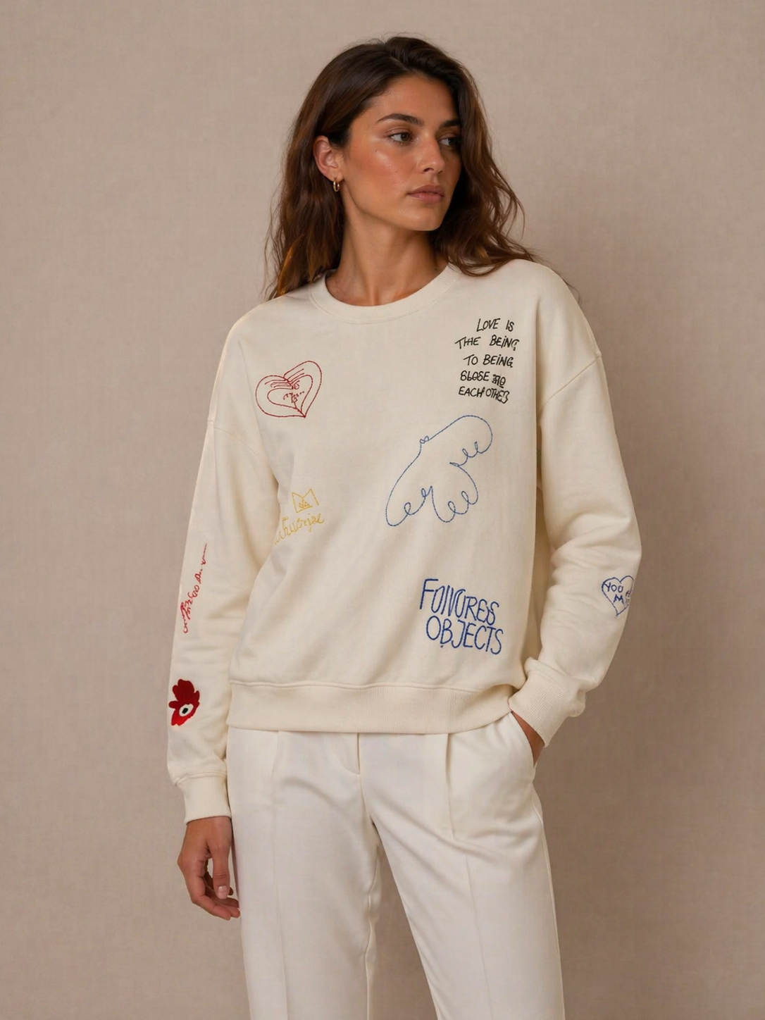 Sweat oversize – JOY -Pack de 4 : ( SM / ML )