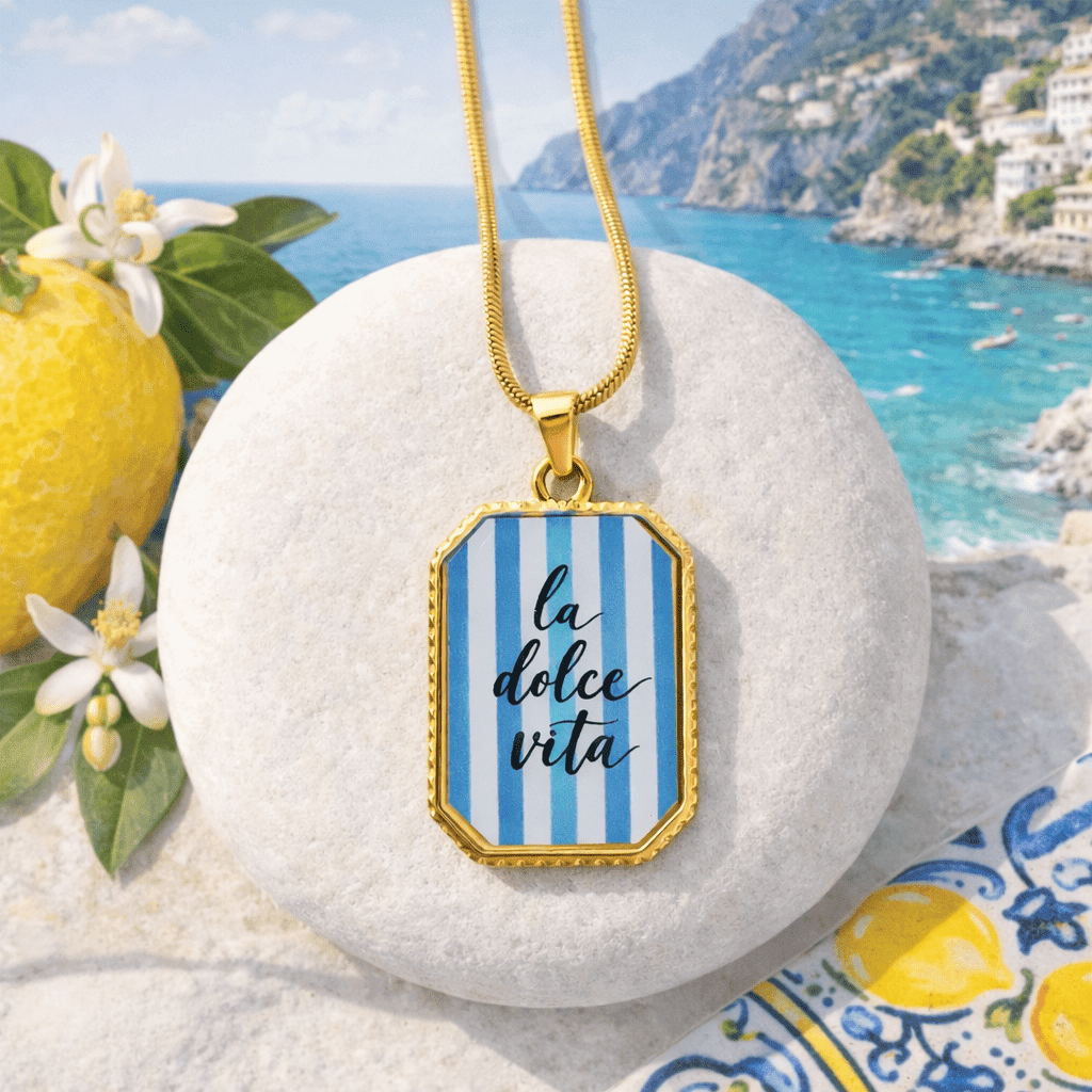 La Dolce Vita – Collana con Ciondolo Oro