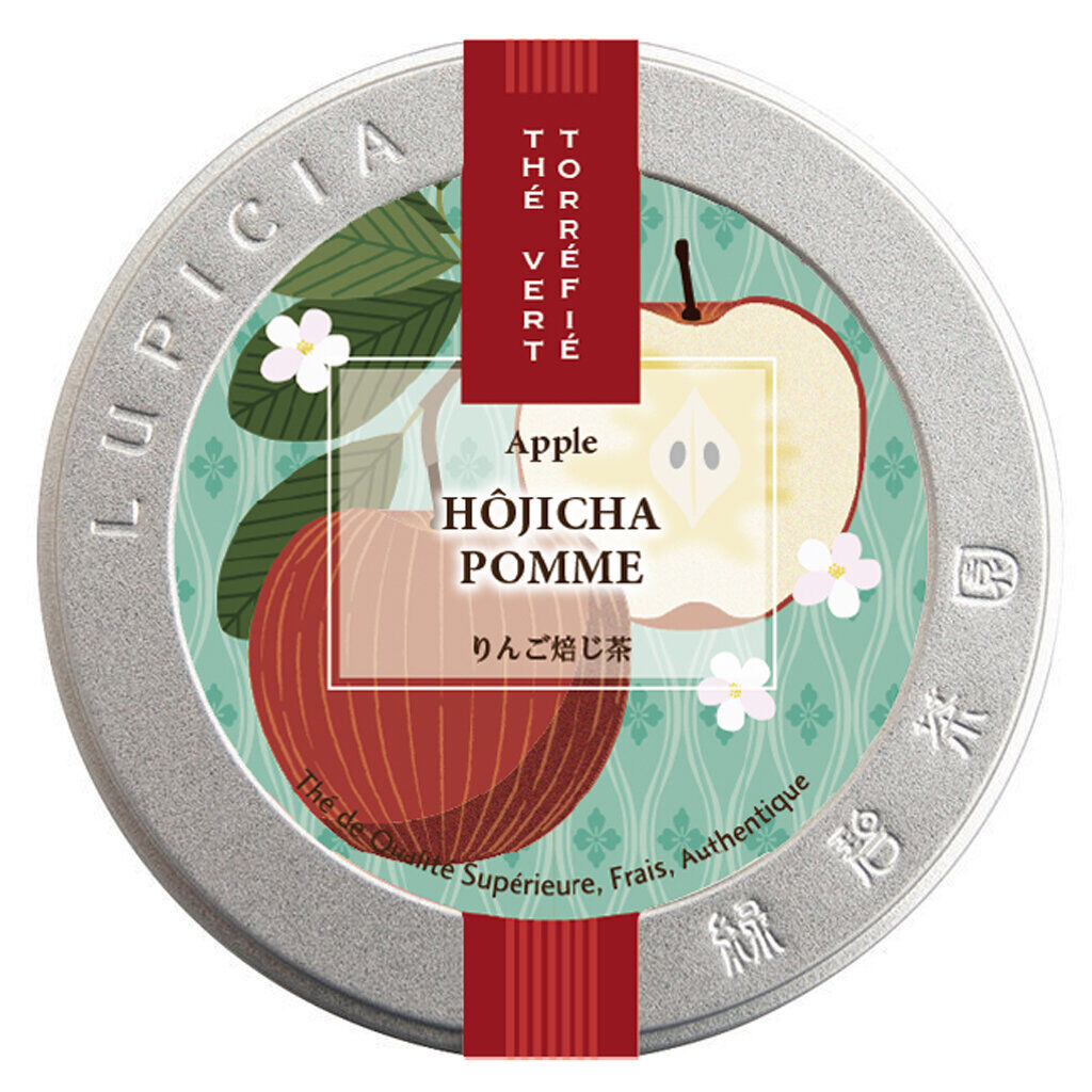 HÔJICHA APPLE - 40g Box - Fruity Green Tea