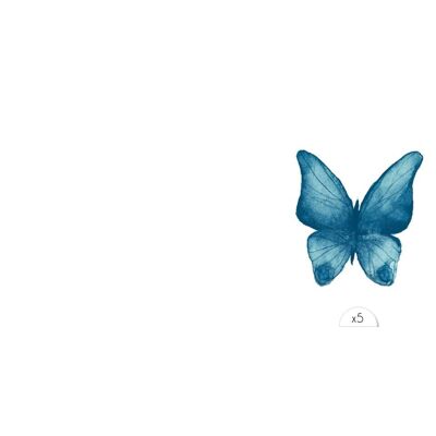 Temporäre Tätowierung: Schmetterling