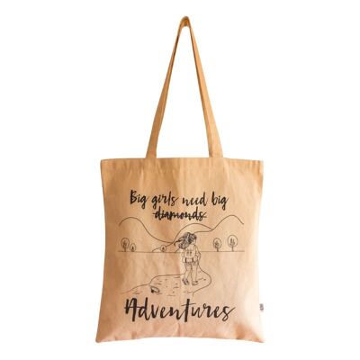 Tote bag "Girls need adventures"
