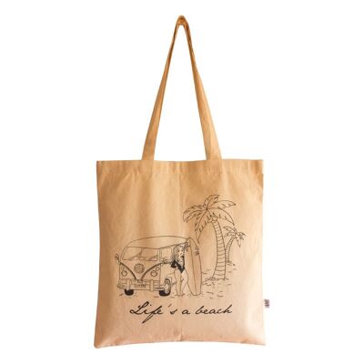 Tote bag "Life's a beach"