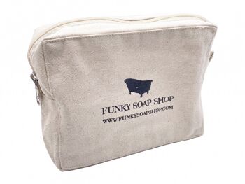 Trousse de toilette Funky Savon seulement 3