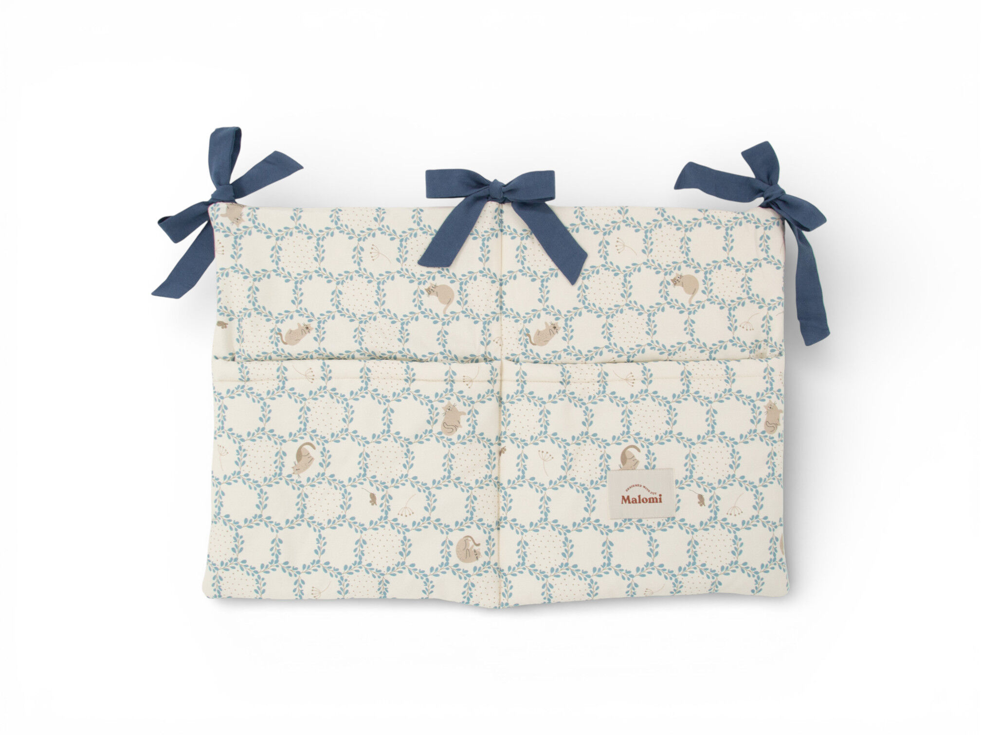 Crib organizer Blue Cottage