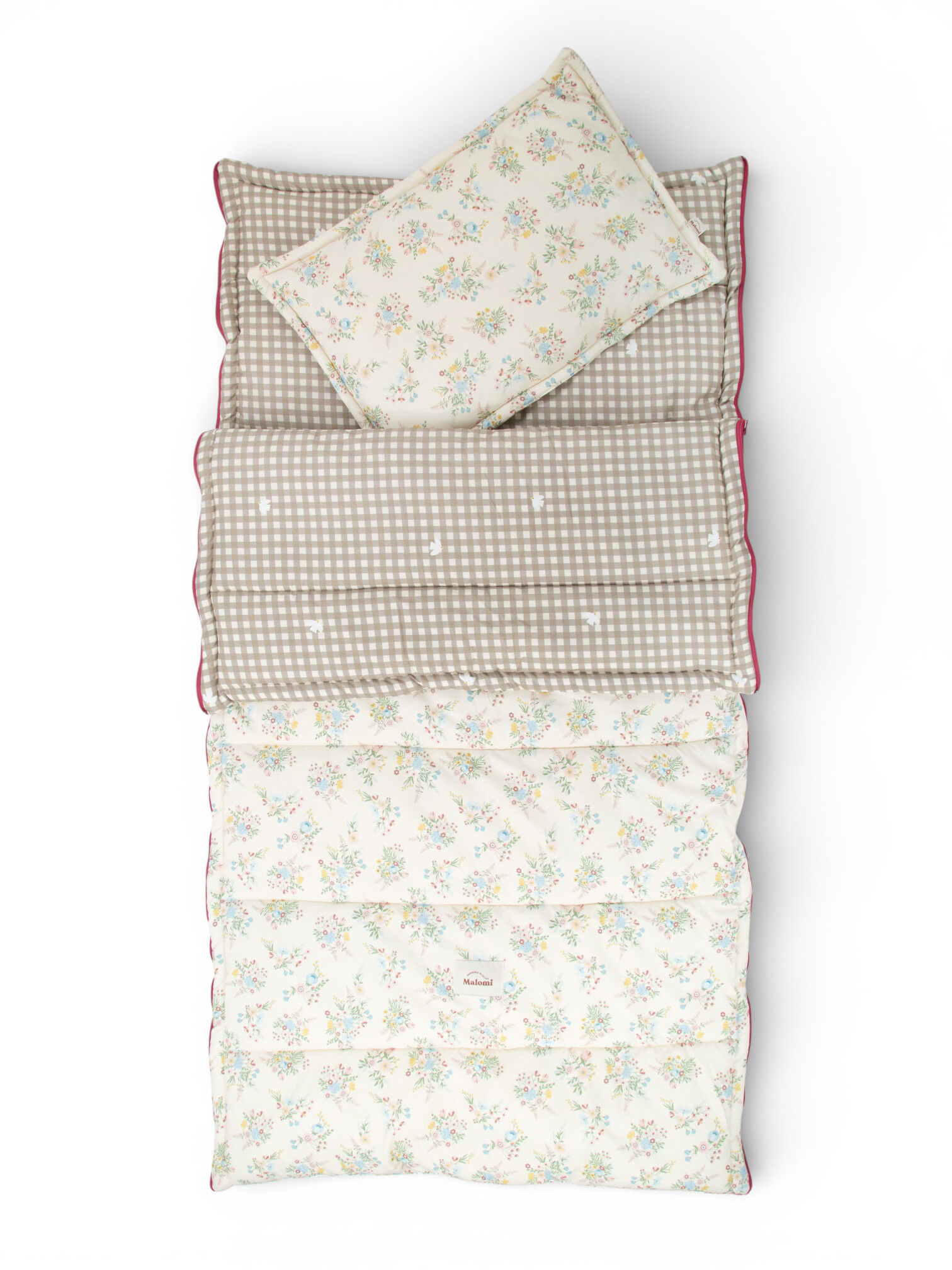 SLEEPING BAG WITH PILLOW Blooming Meadow