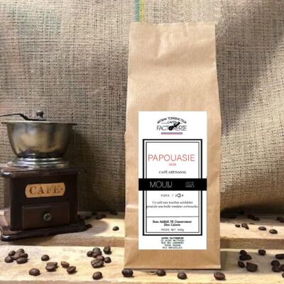 PAPUA NEUGUINEA SIGRI GEGRUNDENER KAFFEE - 500g