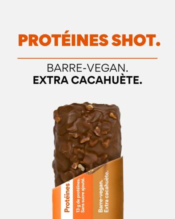 Barre-vegan Protéines Shot Extra Cacahuète 2