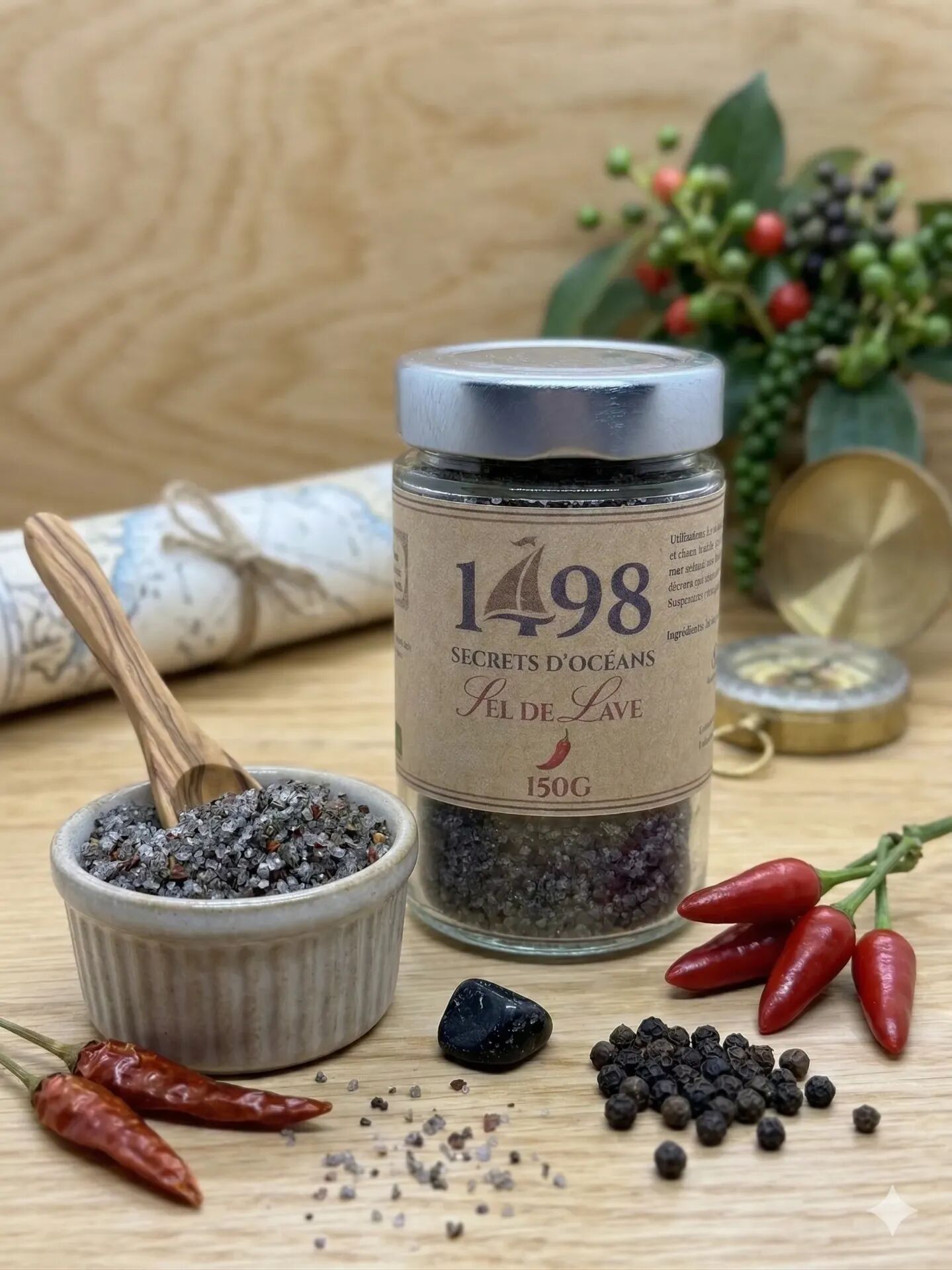 Salt — Canary Islands Lava Salt 1498 Fine Foods