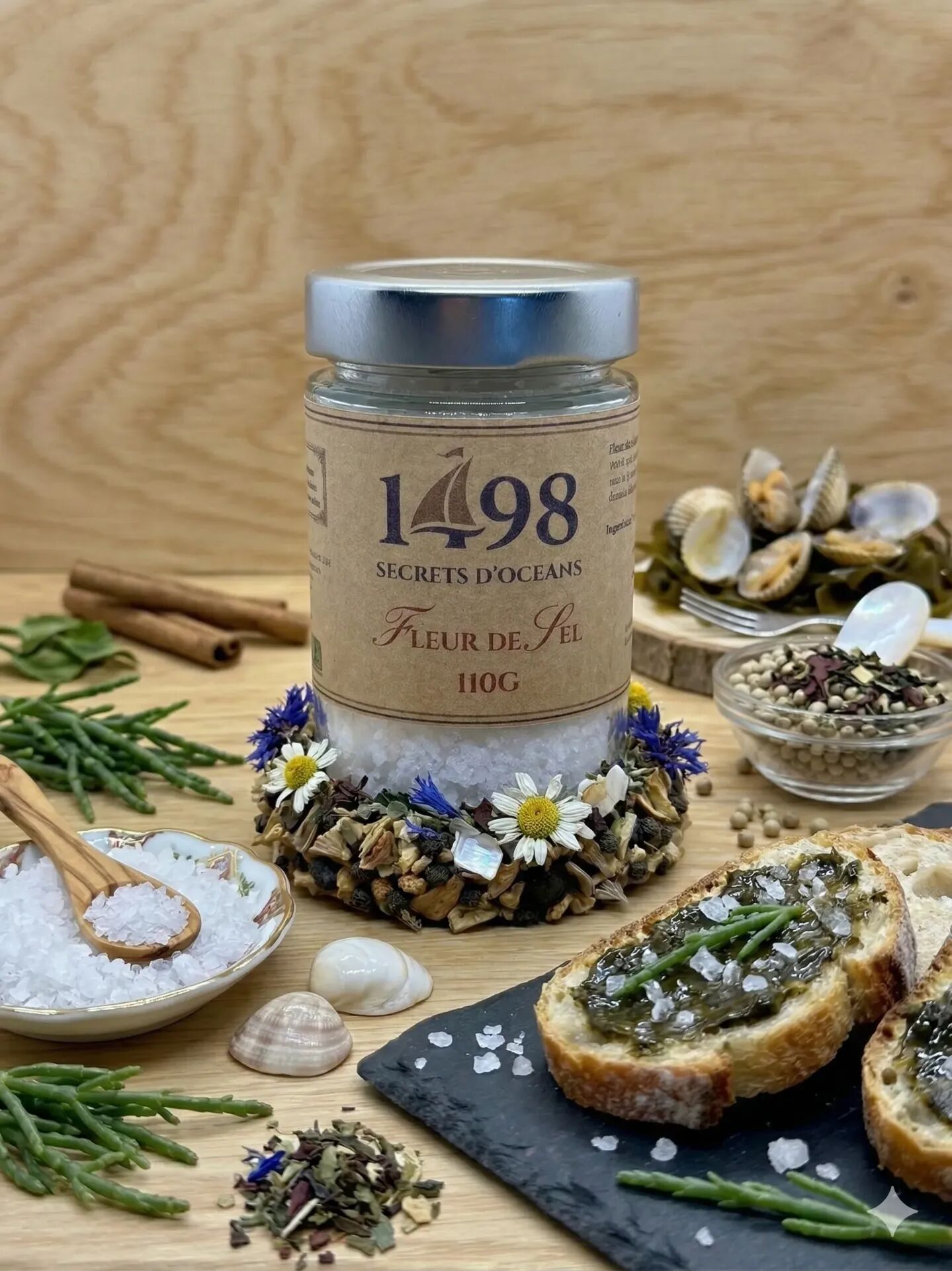 Salt — Fleur de Sel from the Canary Islands 1498 Fine Foods