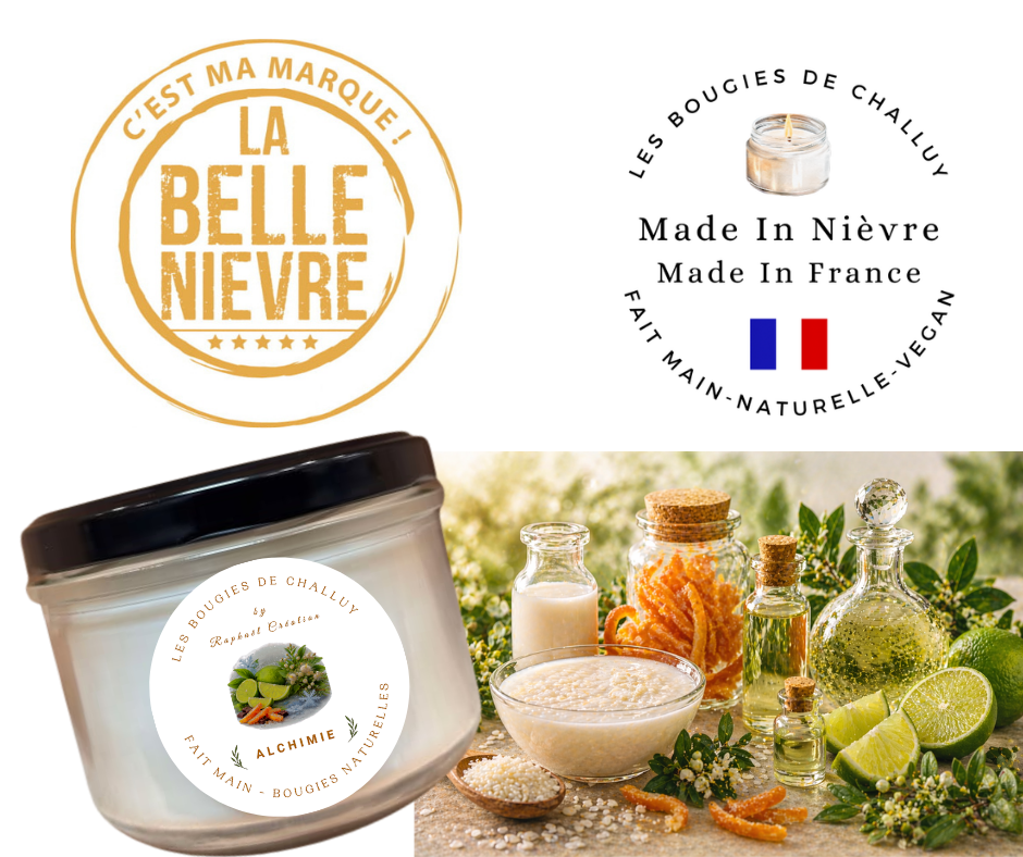 "ALCHEMY" CANDLE MADE IN NIEVRE