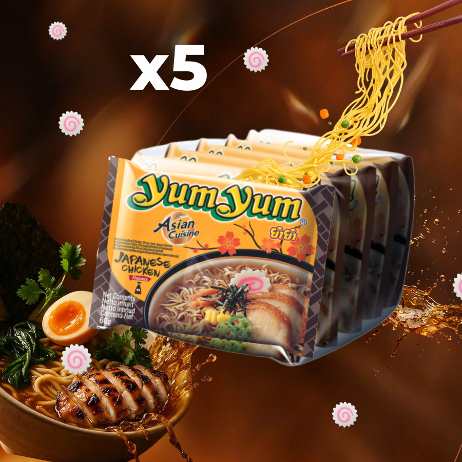 Buy wholesale YumYum – Curry Instant Noodles – 60g (x30)