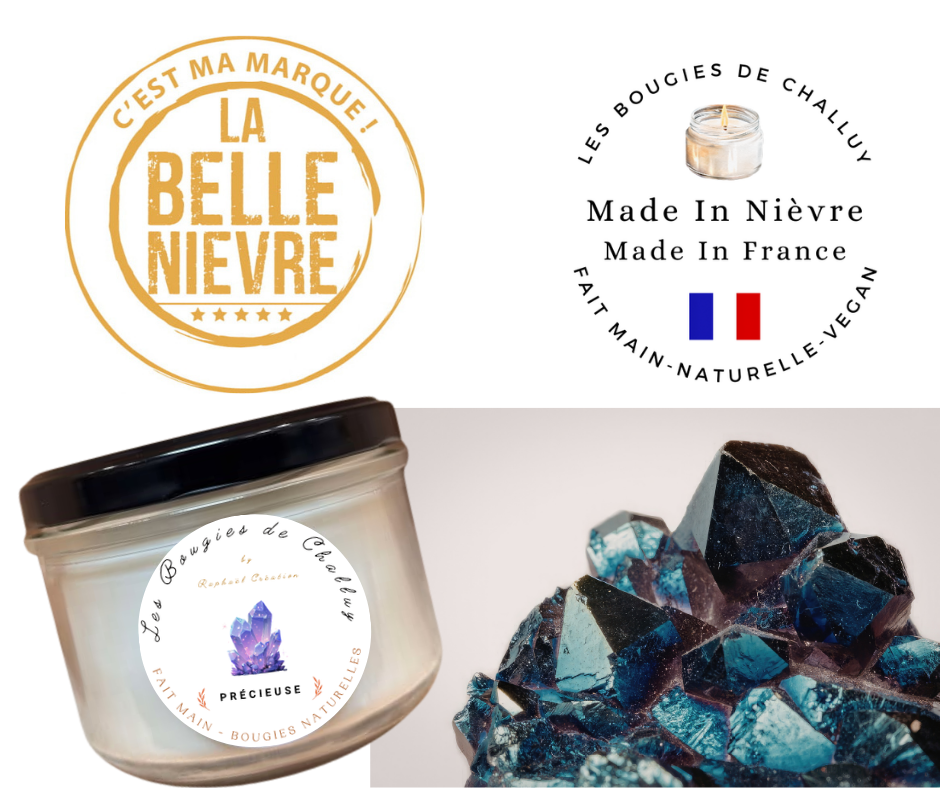 “PRECIOUS” CANDLE MADE IN NIEVRE