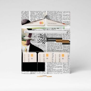 UNE PIÈCE DE VÉRITÉ Tyvek® Cardboard Wallet XL / Clutch Wallet 3