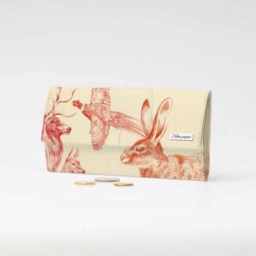 ANIMALS Tyvek® Pappwallet XL / Clutch Wallet