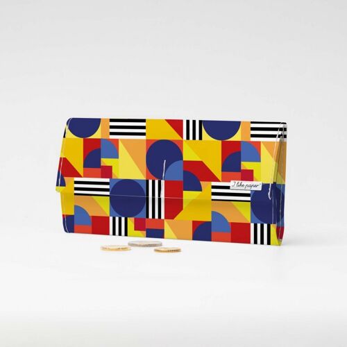 BAUHAUS FARBENSPIEL Tyvek® Pappwallet XL / Clutch Wallet