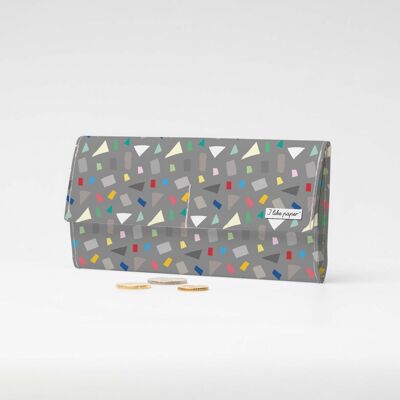 CONFETTI Tyvek® Pappwallet XL / Clutch Wallet