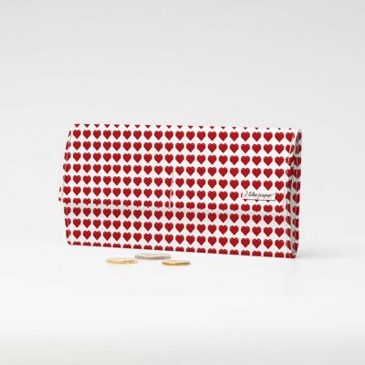 FLIRTY ATTACK Tyvek® Cardboard Wallet XL / Clutch Wallet