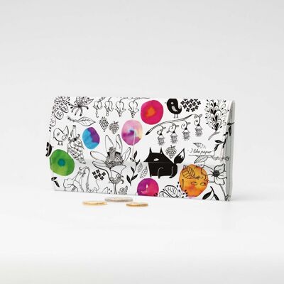 FLORA & FAUNA Tyvek® cardboard wallet XL / clutch wallet