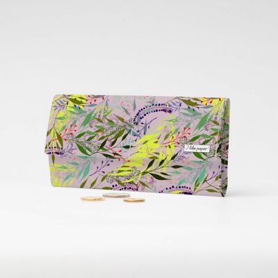 FLORALITY Tyvek® Cardboard Wallet XL / Cartera de mano