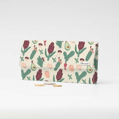 GREENERY Tyvek® Cardboard Wallet XL / Cartera de mano