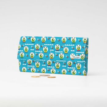 HAPPY ALIENS Tyvek® Cardboard Wallet XL / Clutch Wallet 1