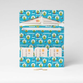 HAPPY ALIENS Tyvek® Cardboard Wallet XL / Clutch Wallet 3