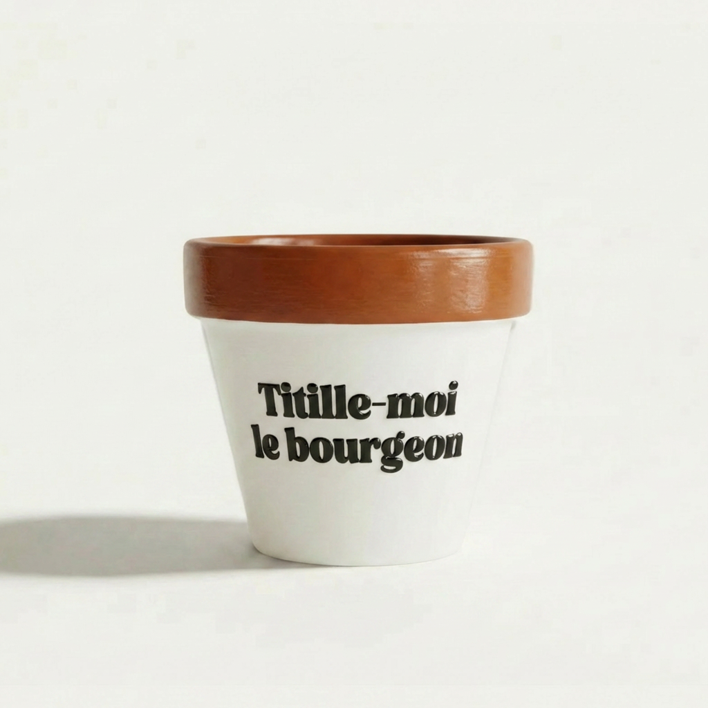 "Tickle My Bud" Flower Pot by Muisti X Joli Pot