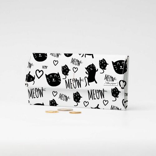 MEOW Tyvek® Pappwallet XL / Clutch Wallet