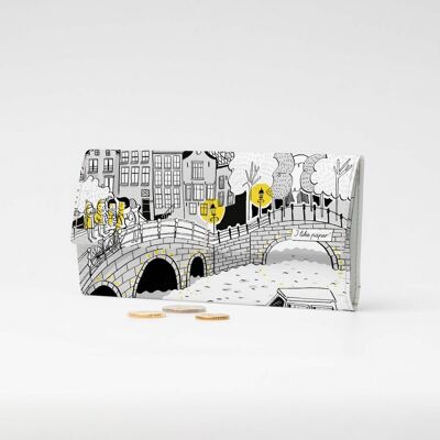 MIDNIGHT ON A BRIDGE Tyvek® Pappwallet XL / Clutch Wallet