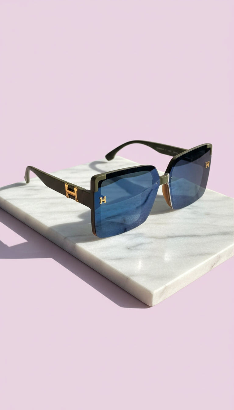 Oversized H Frame Sunglasses Box of 12