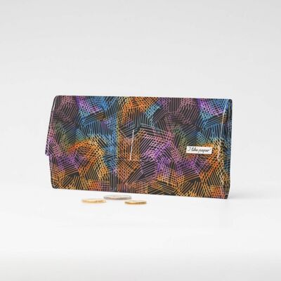 MIDNIGHT SCRATCH Tyvek® Pappwallet XL / Clutch Wallet