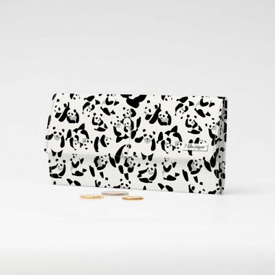 Portafoglio in cartone PANDA Tyvek® XL / Portafoglio con pochette